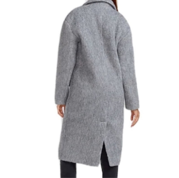 Express Wool Blend Car Coat in Gray size XL New No Tag - Picture 11 of 16